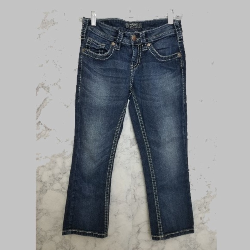 alko capri silver capris [AD21]